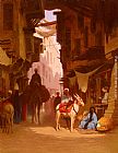Charles Theodore Frere The Souk painting